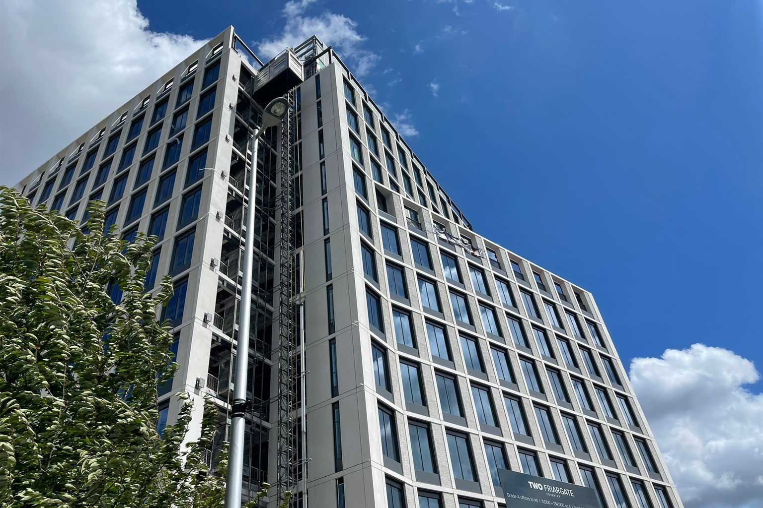 TWO FRIARGATE offices Coventry currently under construction