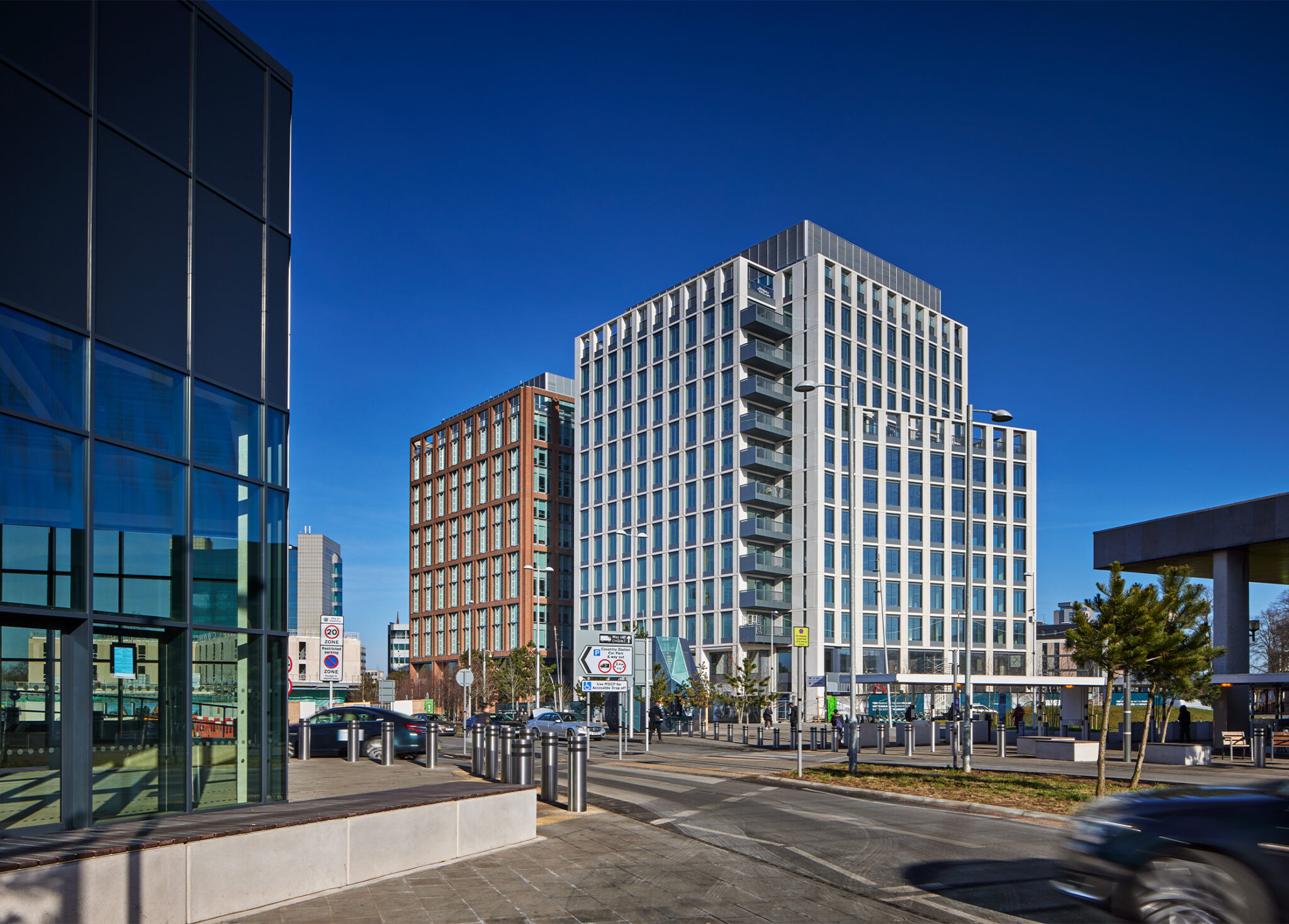 TWO FRIARGATE offices Coventry with bar / restaurant space in Coventry available within the ground floor, facing Coventry Railway Station, just one minute's walk away