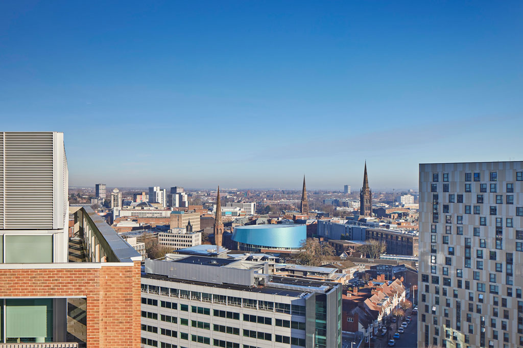 The view of Coventry city centre from TWO FRIARGATE- UKREiiF provides an opportunity to promote the city and its investment opportunities to the national property market
