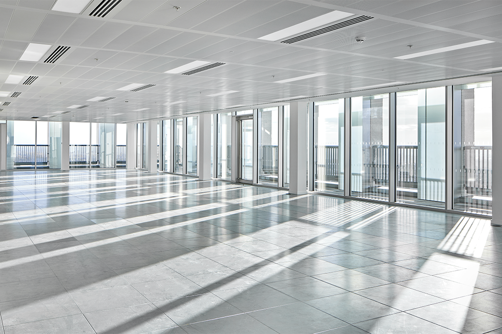 Large, highly efficient, open plan floorplates at TWO FRIARGATE offices in Coventry