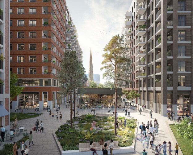 CGI of Coventry's City Centre South, an exciting £700 million business investment