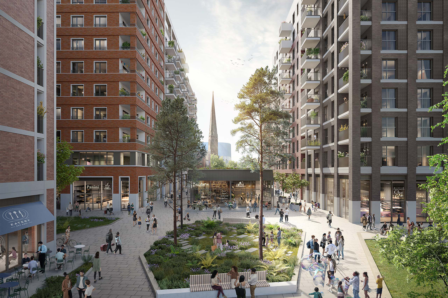 CGI of Coventry's City Centre South, an exciting £700 million business investment