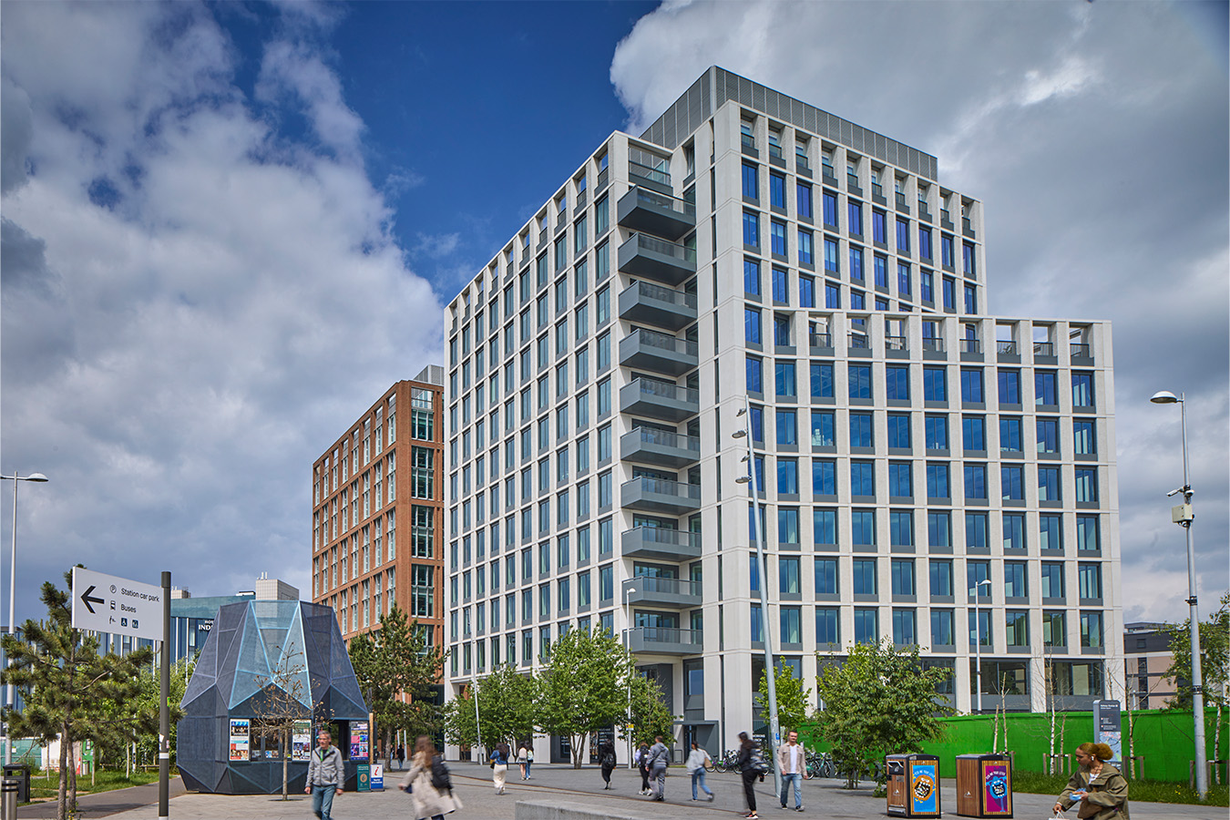 TWO FRIARGATE (right of picture), located adjacent to ONE FRIARGATE, provides the latest new-build Grade A office space in Coventry.