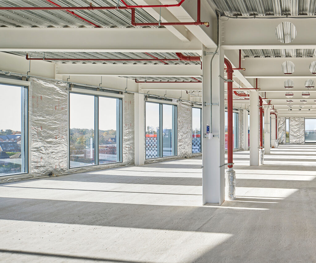 TWO FRIARGATE uses shell and core floorplates for customisation