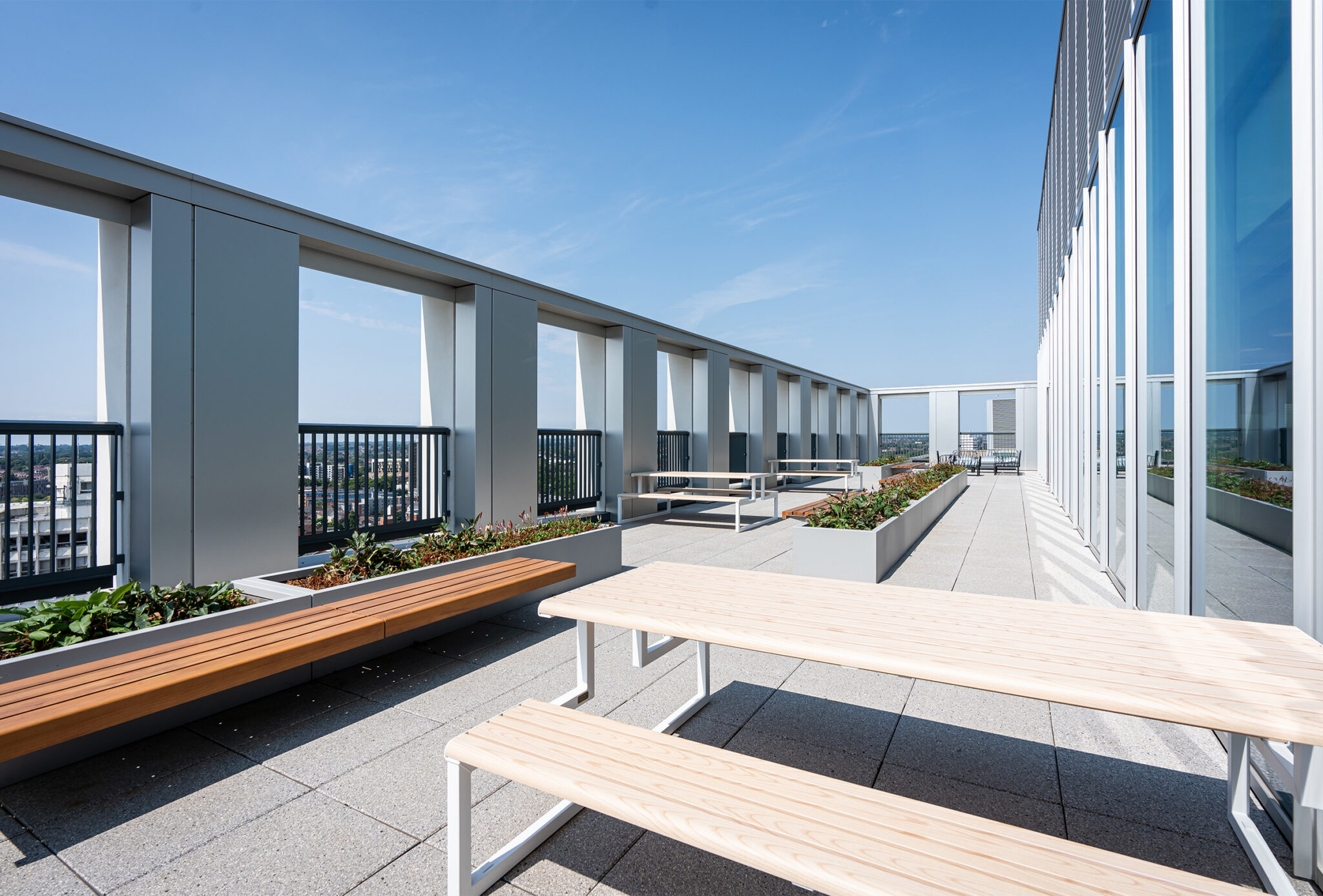 SEGRO also benefit from an outdoor terrace