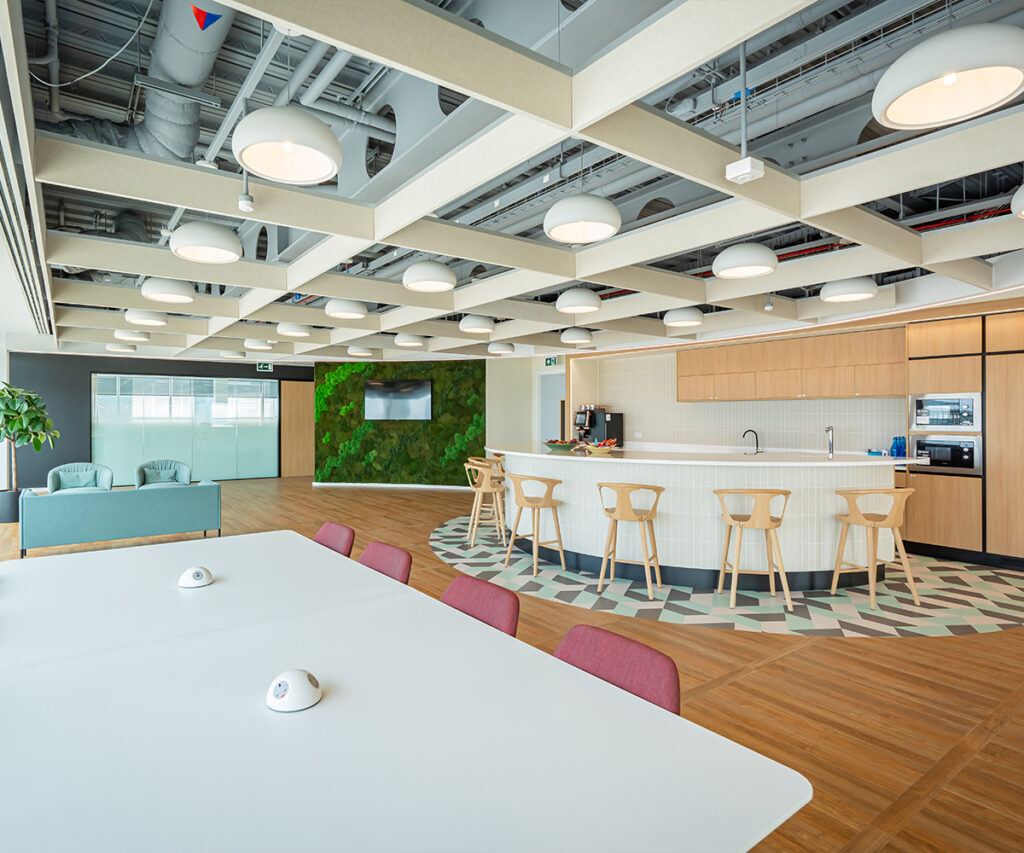A video highlighting the fit-out, courtesy of Overbury