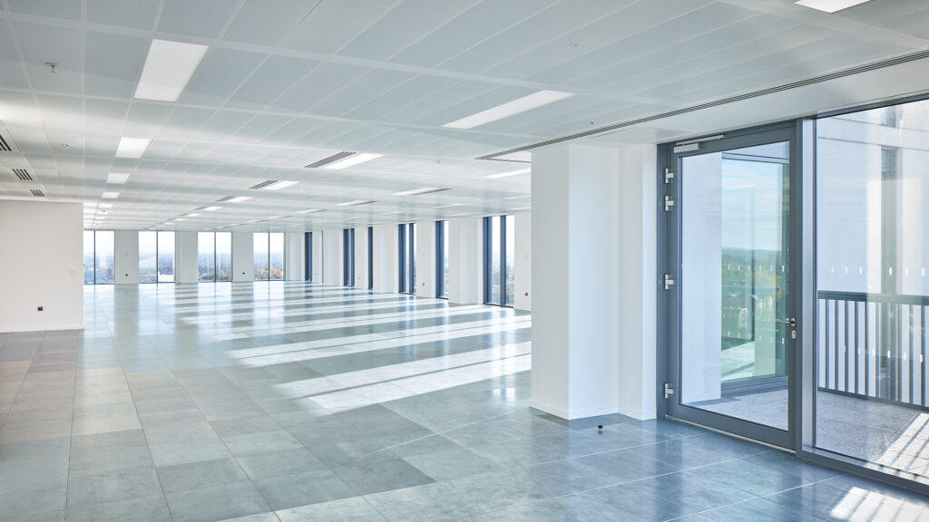 Spacious open plan offices demonstrating TWO FRIARGATE's flexible office space - TWO FRIARGATE, Coventry