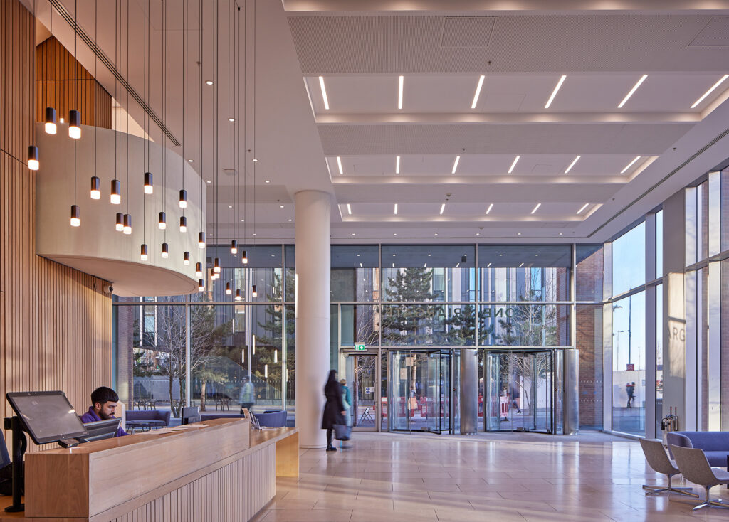 ONE FRIARGATE's reception